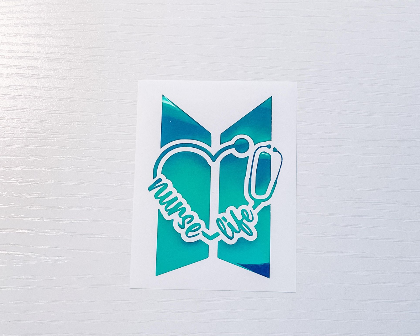 Nurse Life with Logo Decal