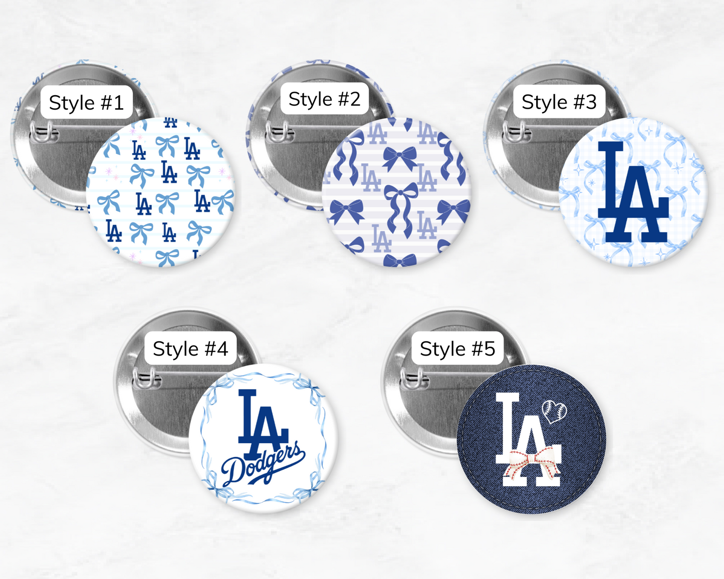Coquette LA Pins